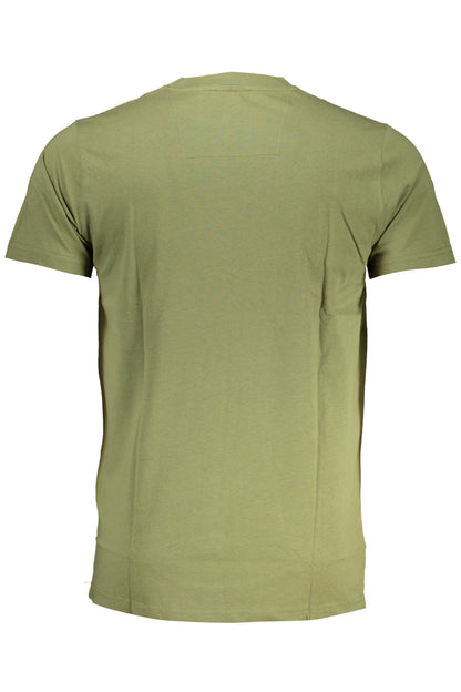 CAVALLI CLASS T-SHIRT MANICHE CORTE UOMO VERDE