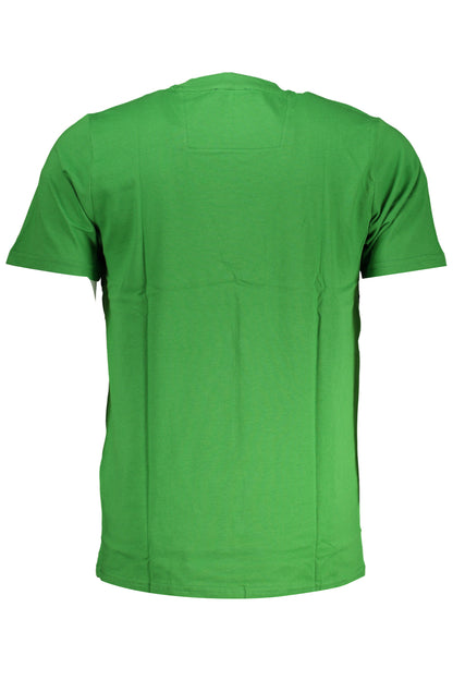 CAVALLI CLASS T-SHIRT MANICHE CORTE UOMO VERDE