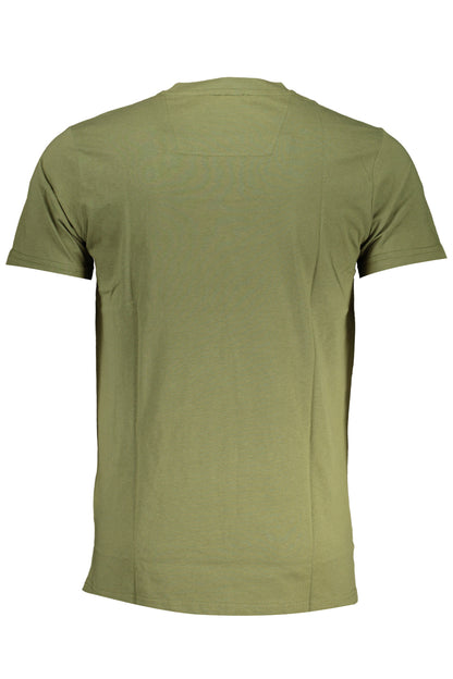 CAVALLI CLASS T-SHIRT MANICHE CORTE UOMO VERDE