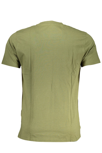 CAVALLI CLASS T-SHIRT MANICHE CORTE UOMO VERDE