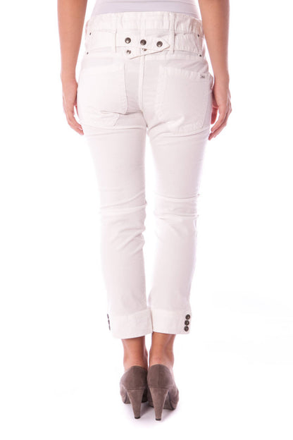 Colcci Pantalone Pescatora Donna Bianco""