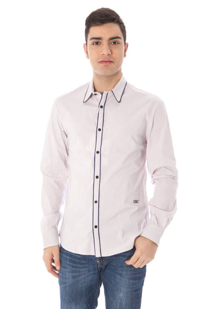 Costume National Camicia Maniche Lunghe Uomo Rosa""