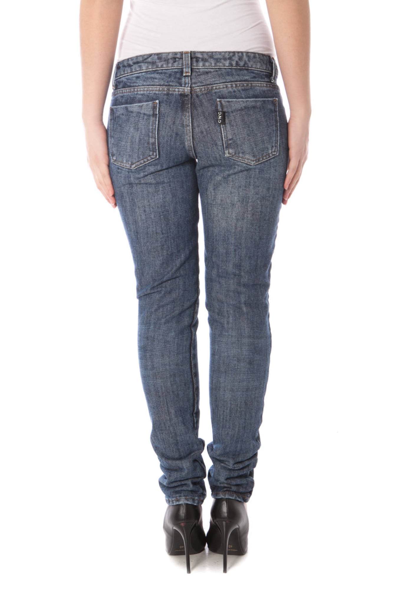 Costume National Jeans Denim Donna Blu