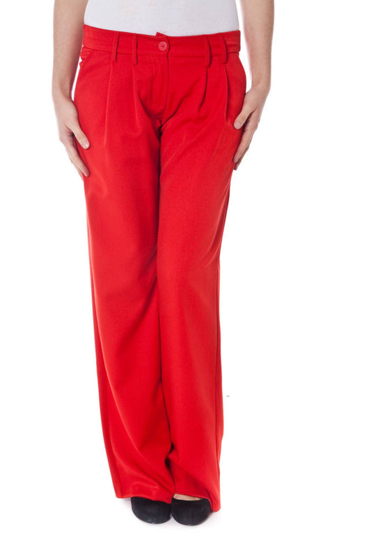 Denny Rose Pantalone Donna Rosso""