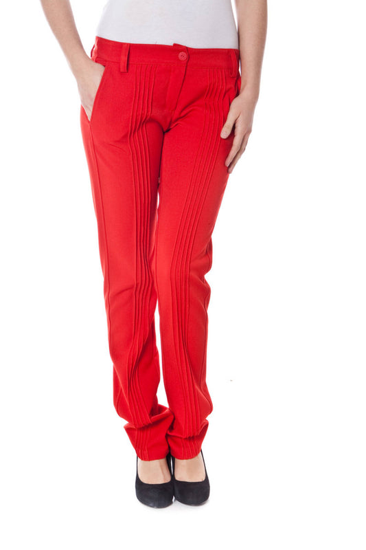 Denny Rose Pantalone Donna Rosso""