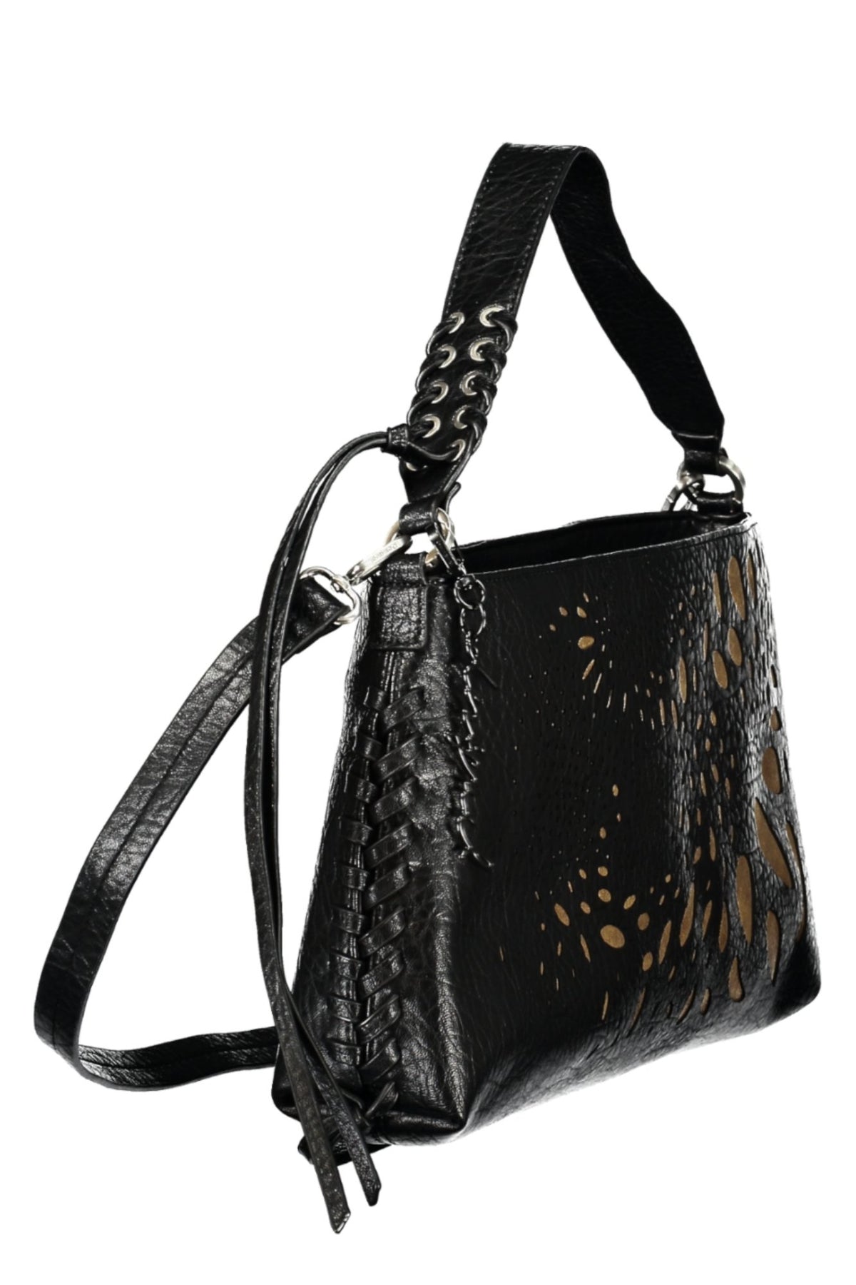 DESIGUAL BORSA DONNA NERO