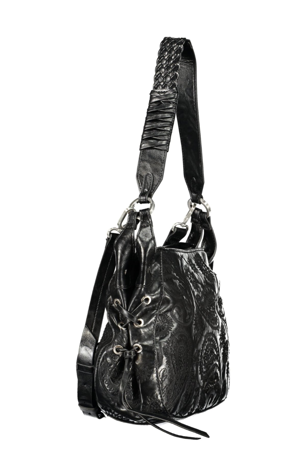 DESIGUAL BORSA DONNA NERO