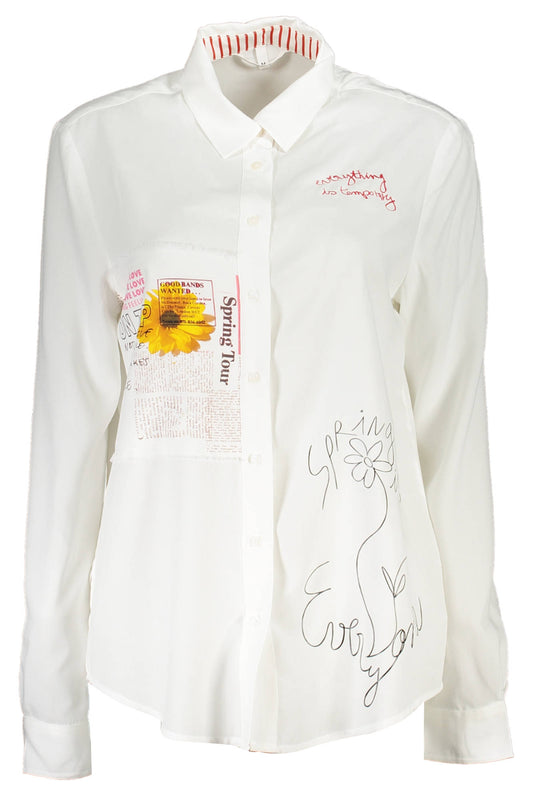 Desigual Camicia Maniche Lunghe Donna