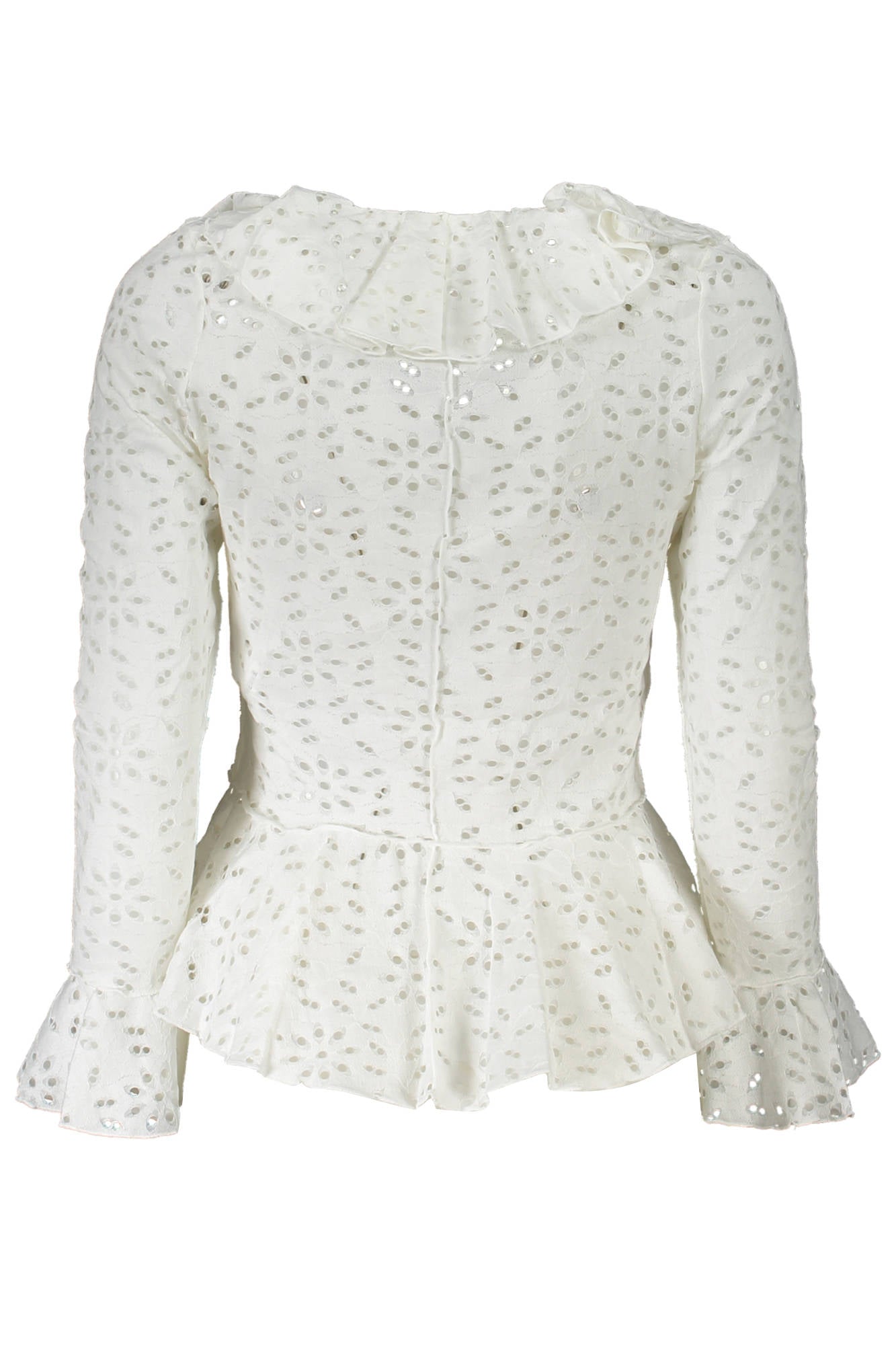 Desigual Camicia Maniche Lunghe Donna Bianco""