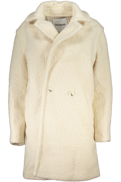 Desigual Cappotto Donna Bianco""