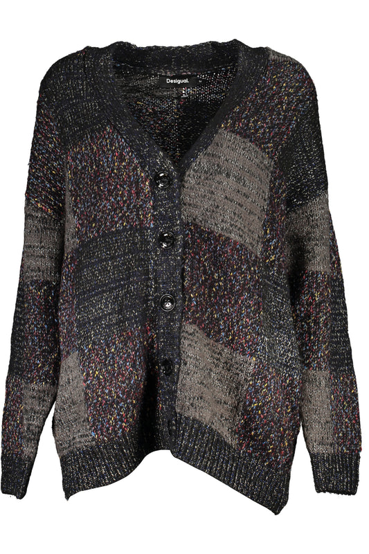 Desigual Cardigan Donna Nero""