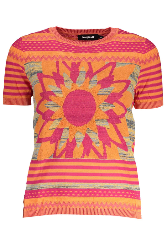 Desigual Maglia Donna Arancio""