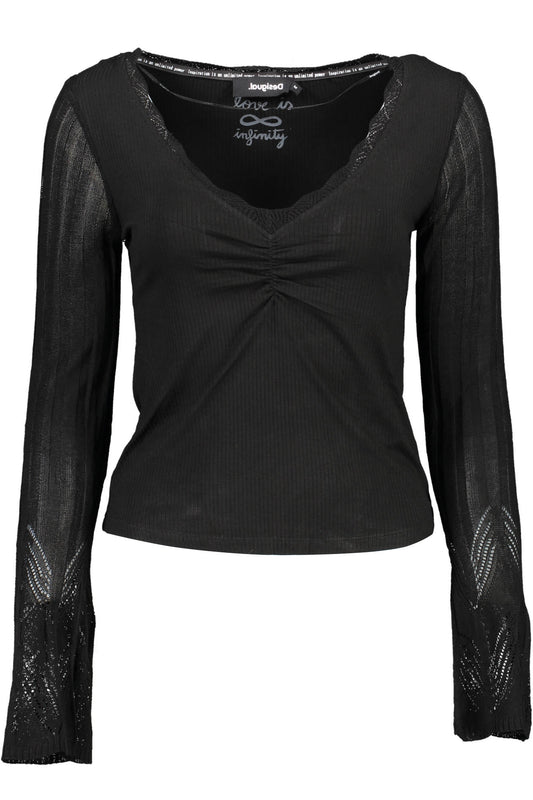 Desigual Maglia Donna Nero""