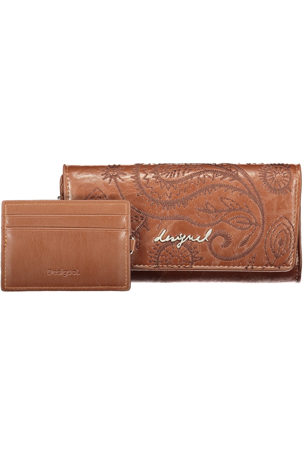 DESIGUAL PORTAFOGLIO DONNA MARRONE