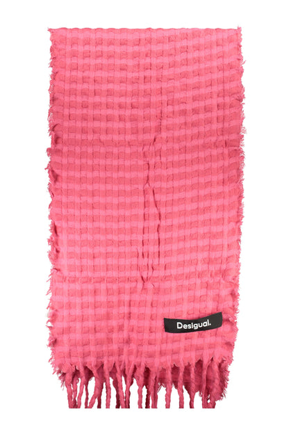 Desigual Sciarpa Donna Rosa""