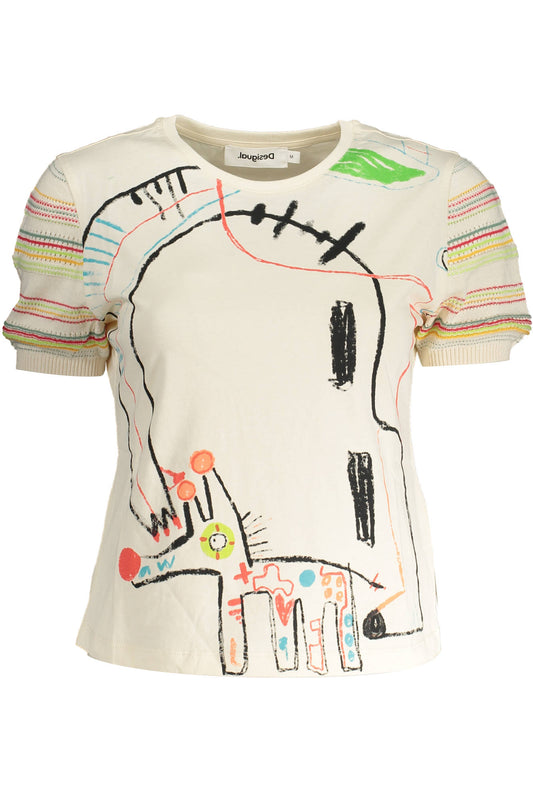 Desigual T-Shirt Maniche Corte Donna