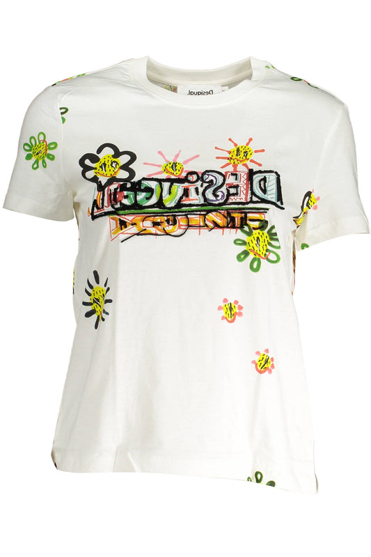 Desigual T-Shirt Maniche Corte Donna