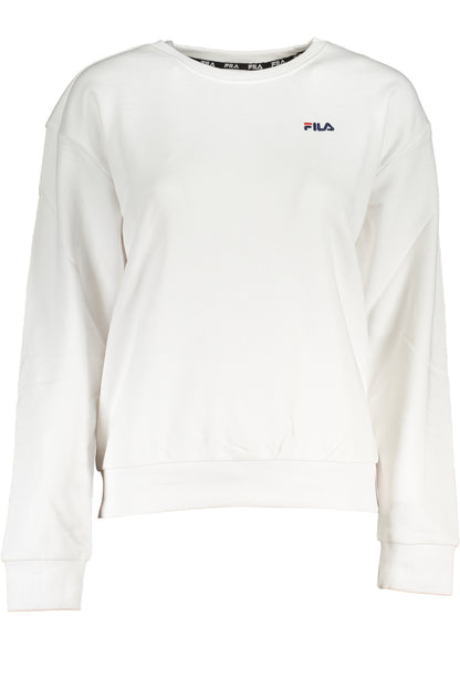 FILA FELPA SENZA ZIP DONNA BIANCO""