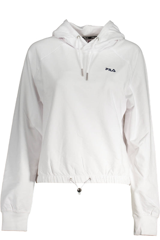 Fila Felpa Senza Zip Donna Bianco""