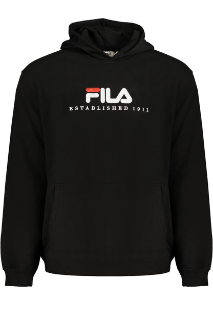 Fila Felpa Senza Zip Uomo Nero""