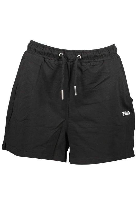 Fila Pantalone Short Donna Nero""