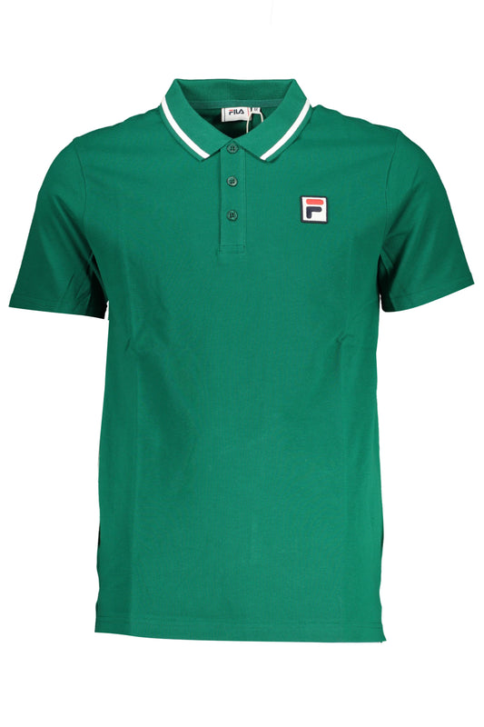 FILA POLO MANICHE CORTE UOMO VERDE