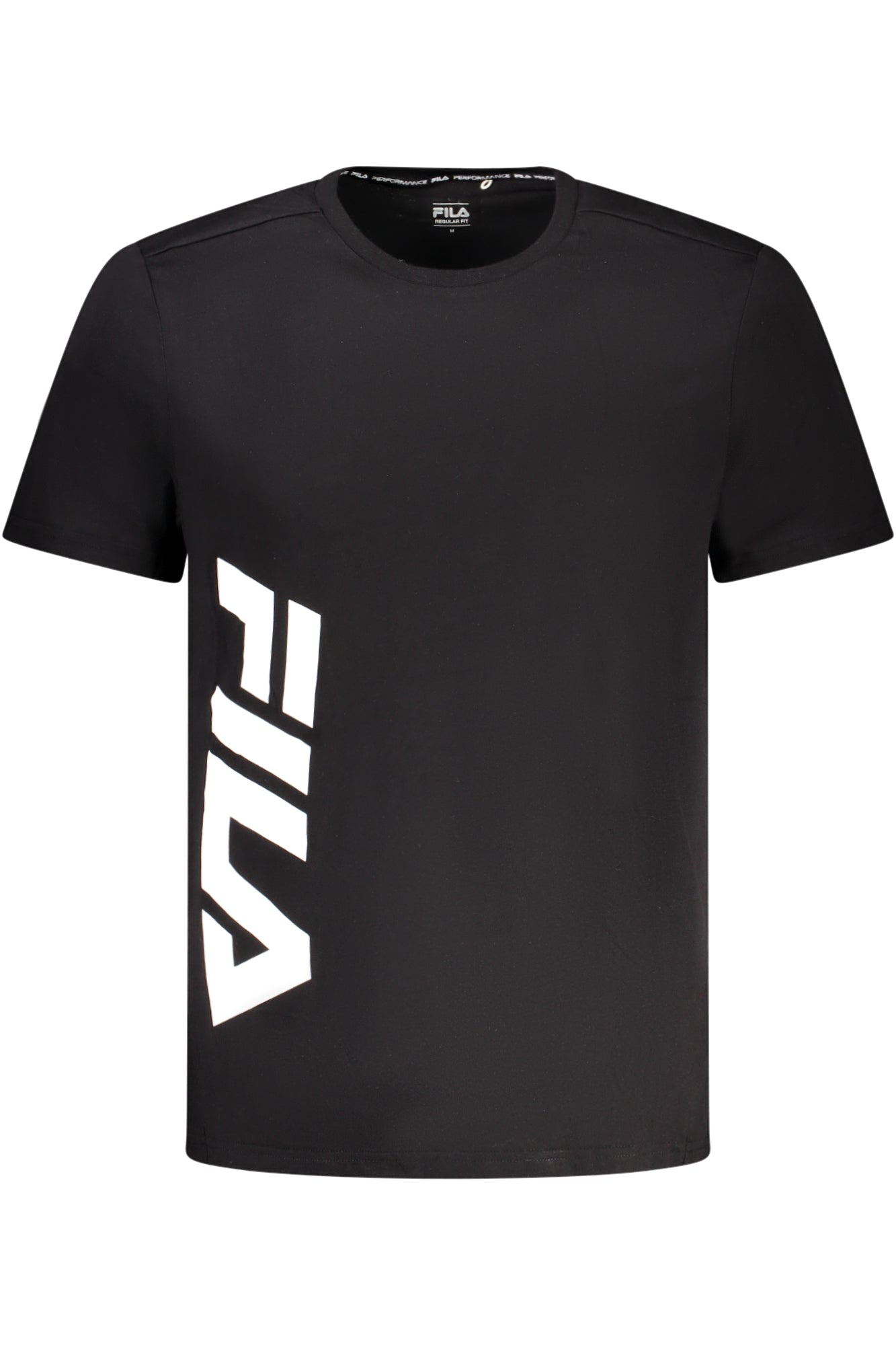 FILA T-SHIRT MANICHE CORTE UOMO NERO