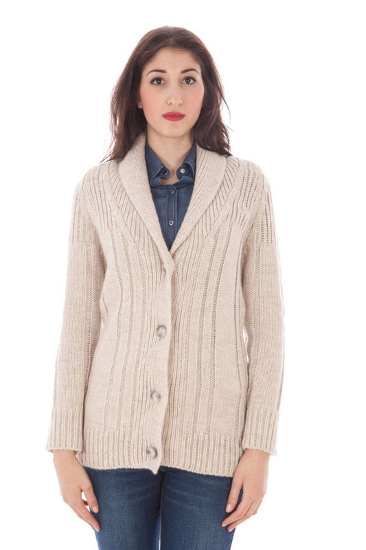 Fred Perry Cardigan Donna Beige""