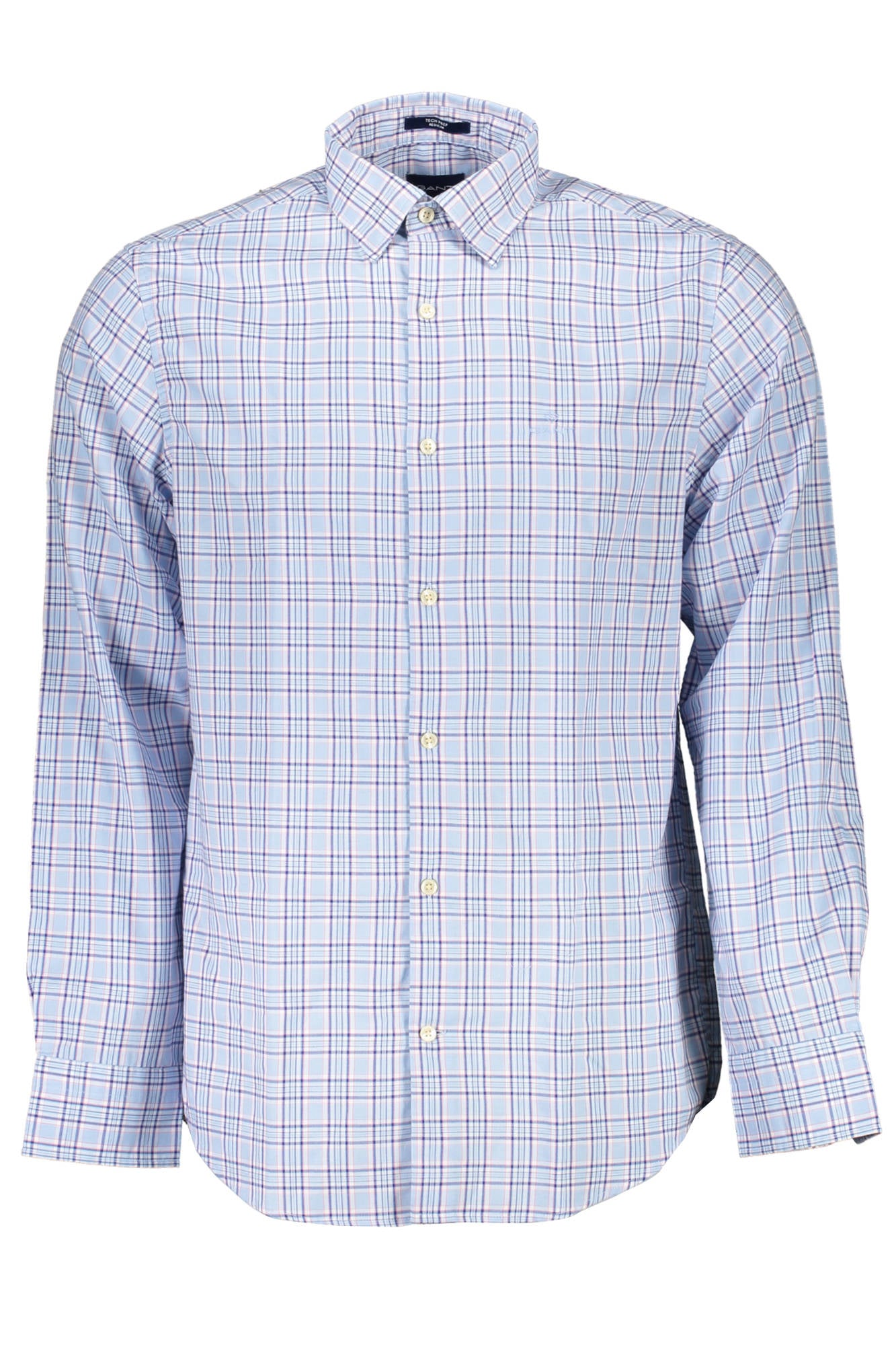 Gant Camicia Maniche Lunghe Uomo Azzurro""