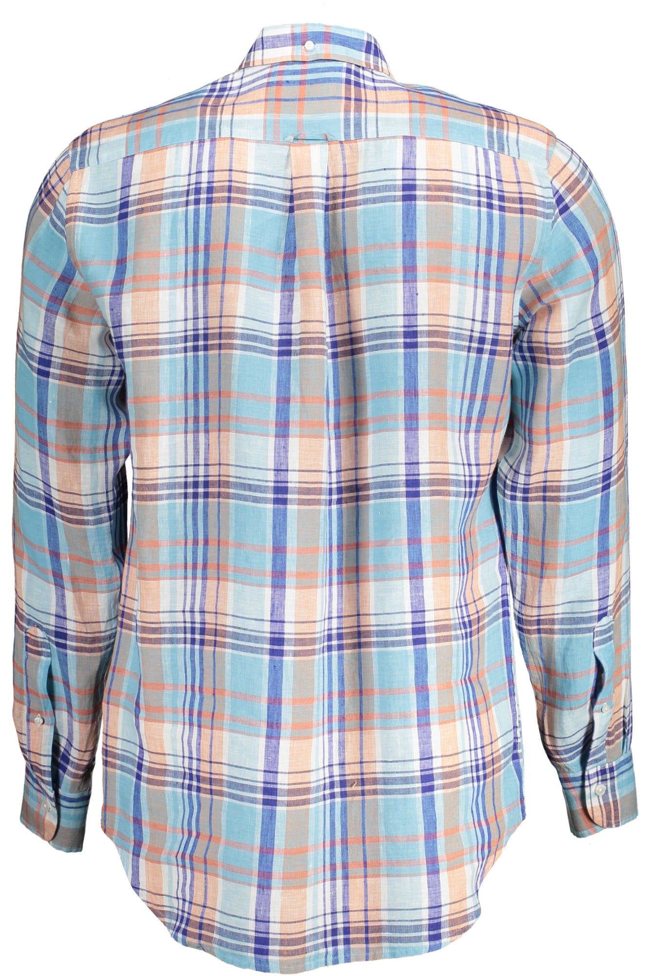 Gant Camicia Maniche Lunghe Uomo Azzurro