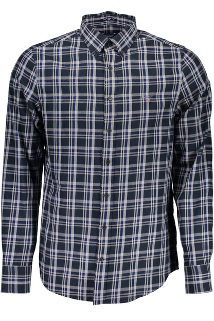 Gant Camicia Maniche Lunghe Uomo Blu