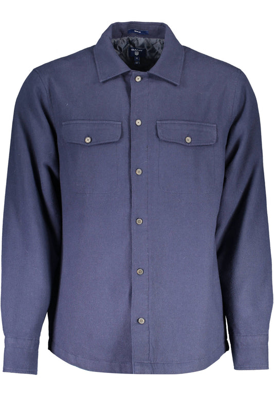 Gant Camicia Maniche Lunghe Uomo Blu