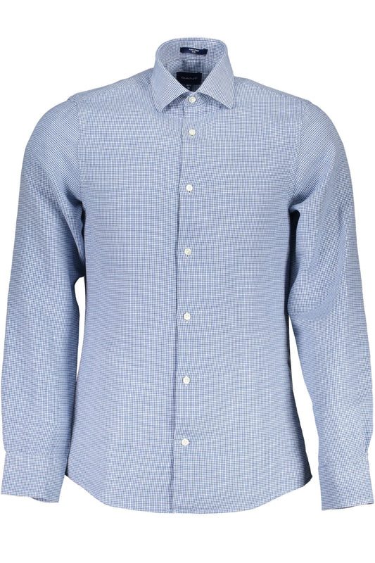 Gant Camicia Maniche Lunghe Uomo Blu""