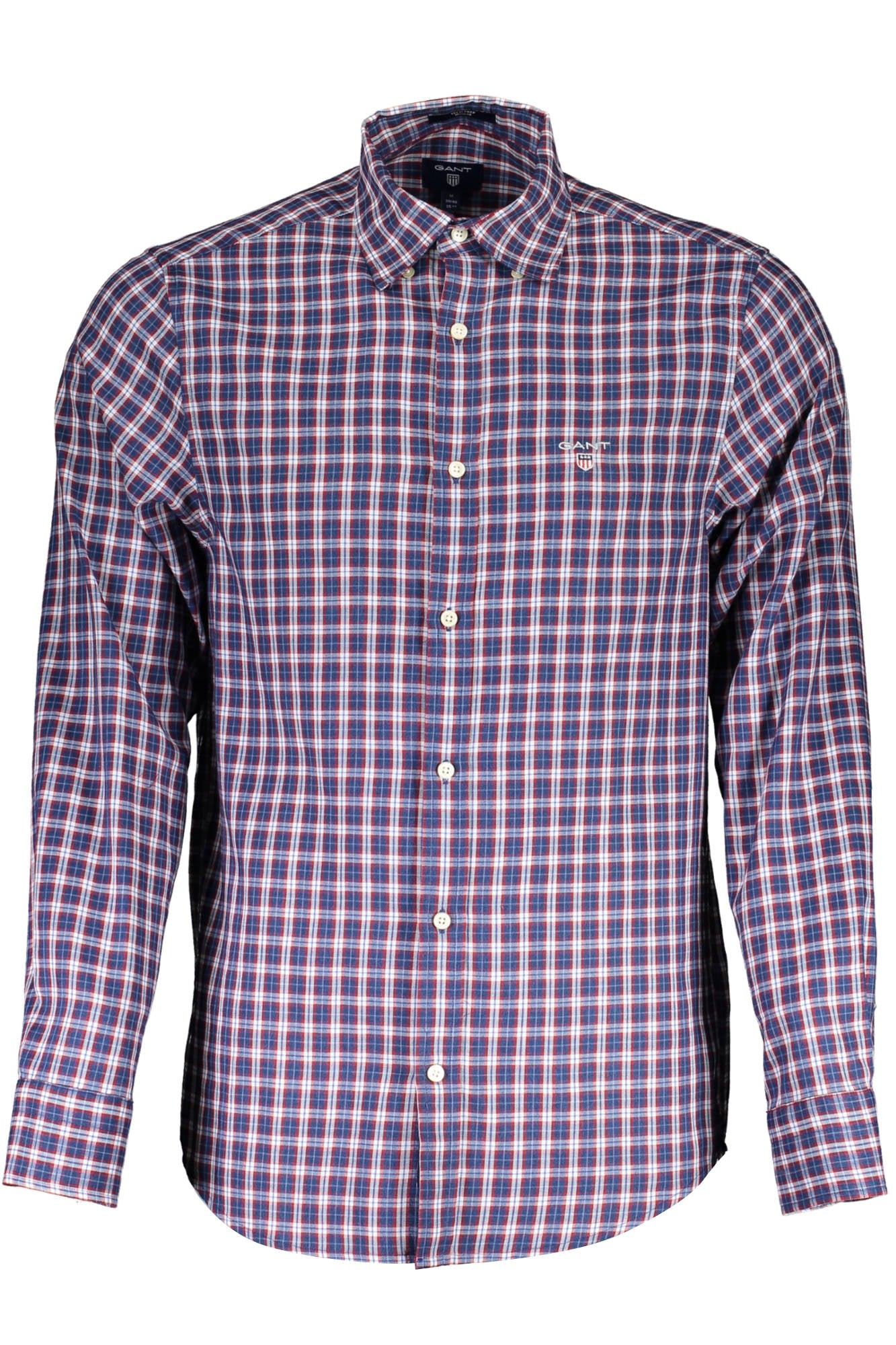 Gant Camicia Maniche Lunghe Uomo Blu""