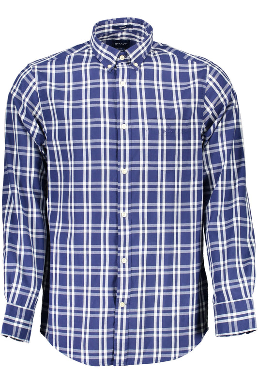 Gant Camicia Maniche Lunghe Uomo Blu