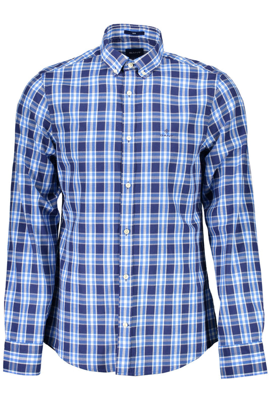 Gant Camicia Maniche Lunghe Uomo Blu