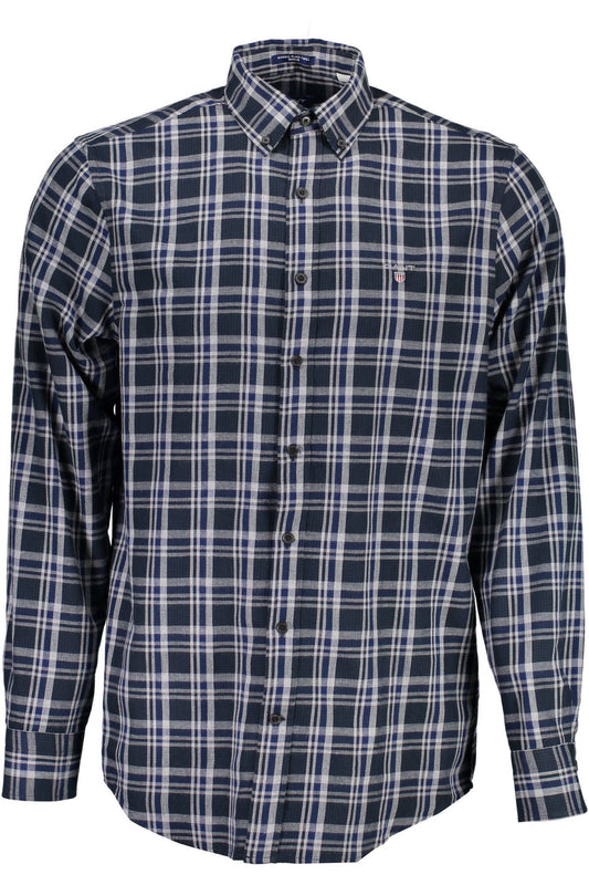 Gant Camicia Maniche Lunghe Uomo Blu