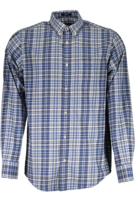 Gant Camicia Maniche Lunghe Uomo Blu