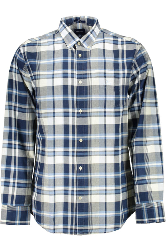 Gant Camicia Maniche Lunghe Uomo Blu