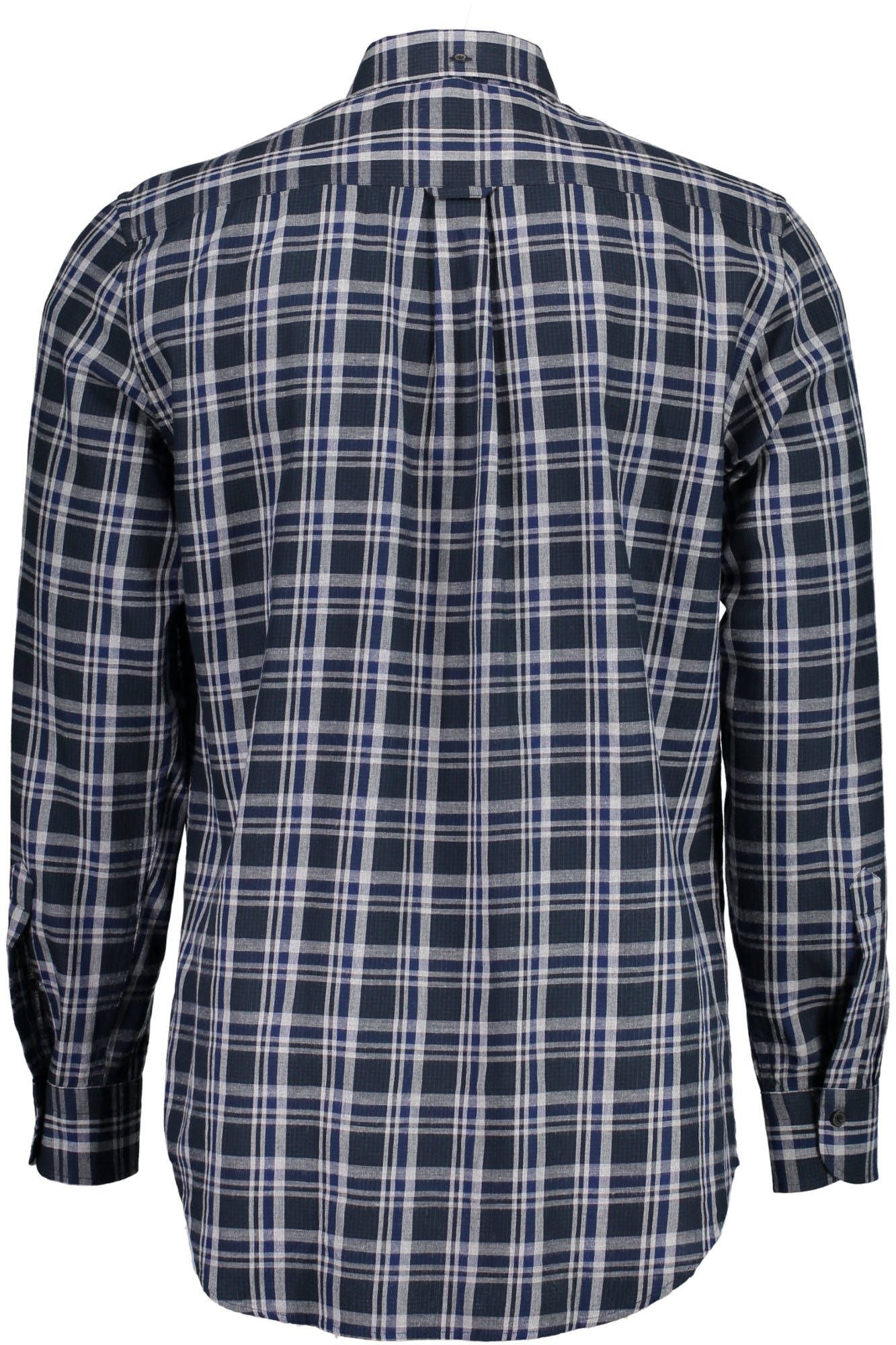 Gant Camicia Maniche Lunghe Uomo Blu