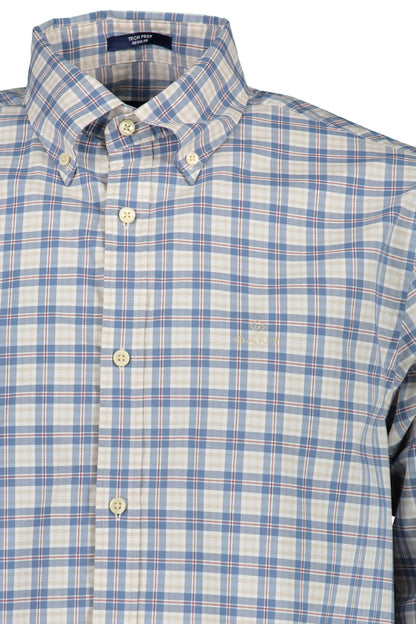 Gant Camicia Maniche Lunghe Uomo Blu""