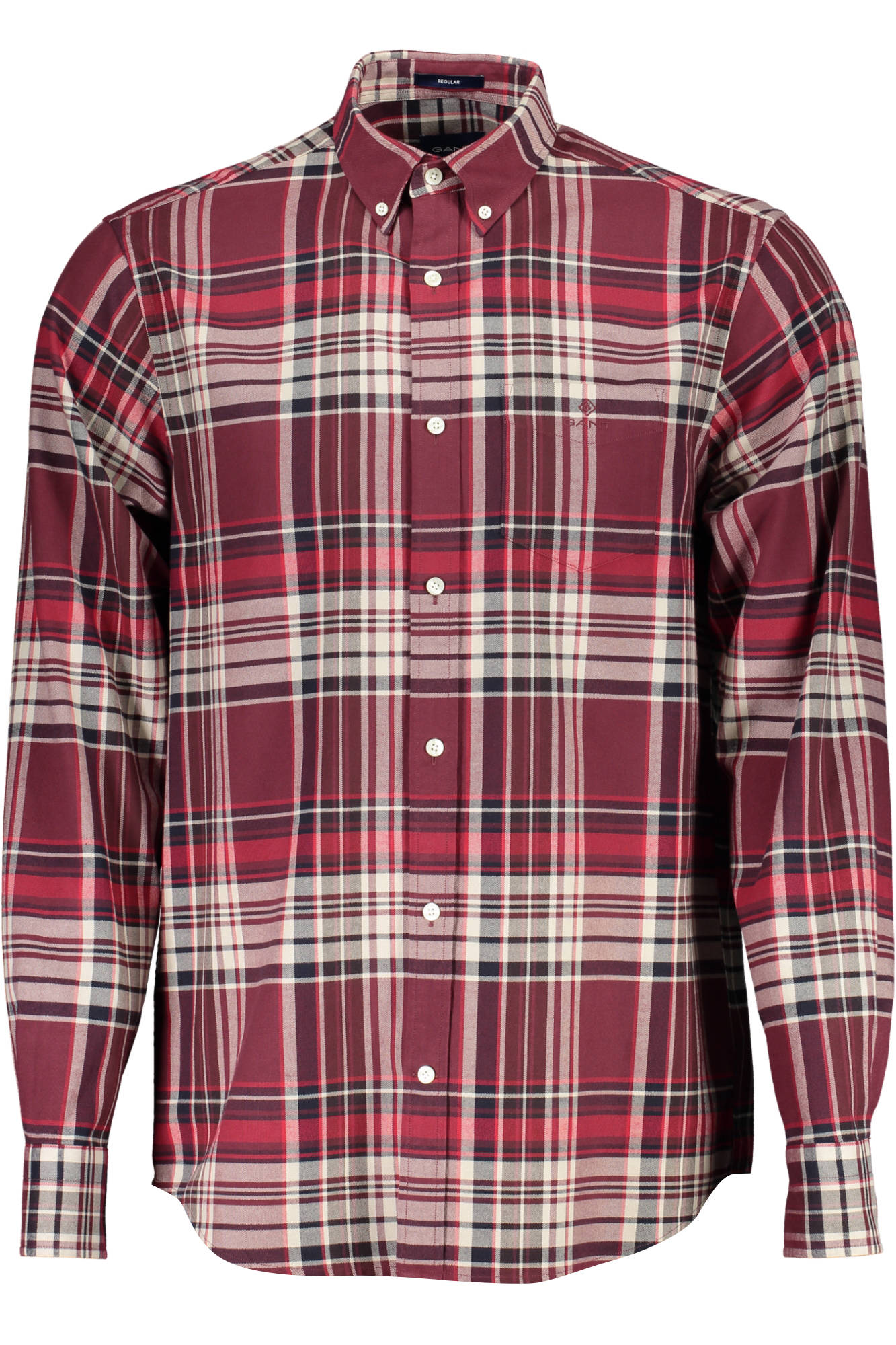 GANT CAMICIA MANICHE LUNGHE UOMO ROSSO