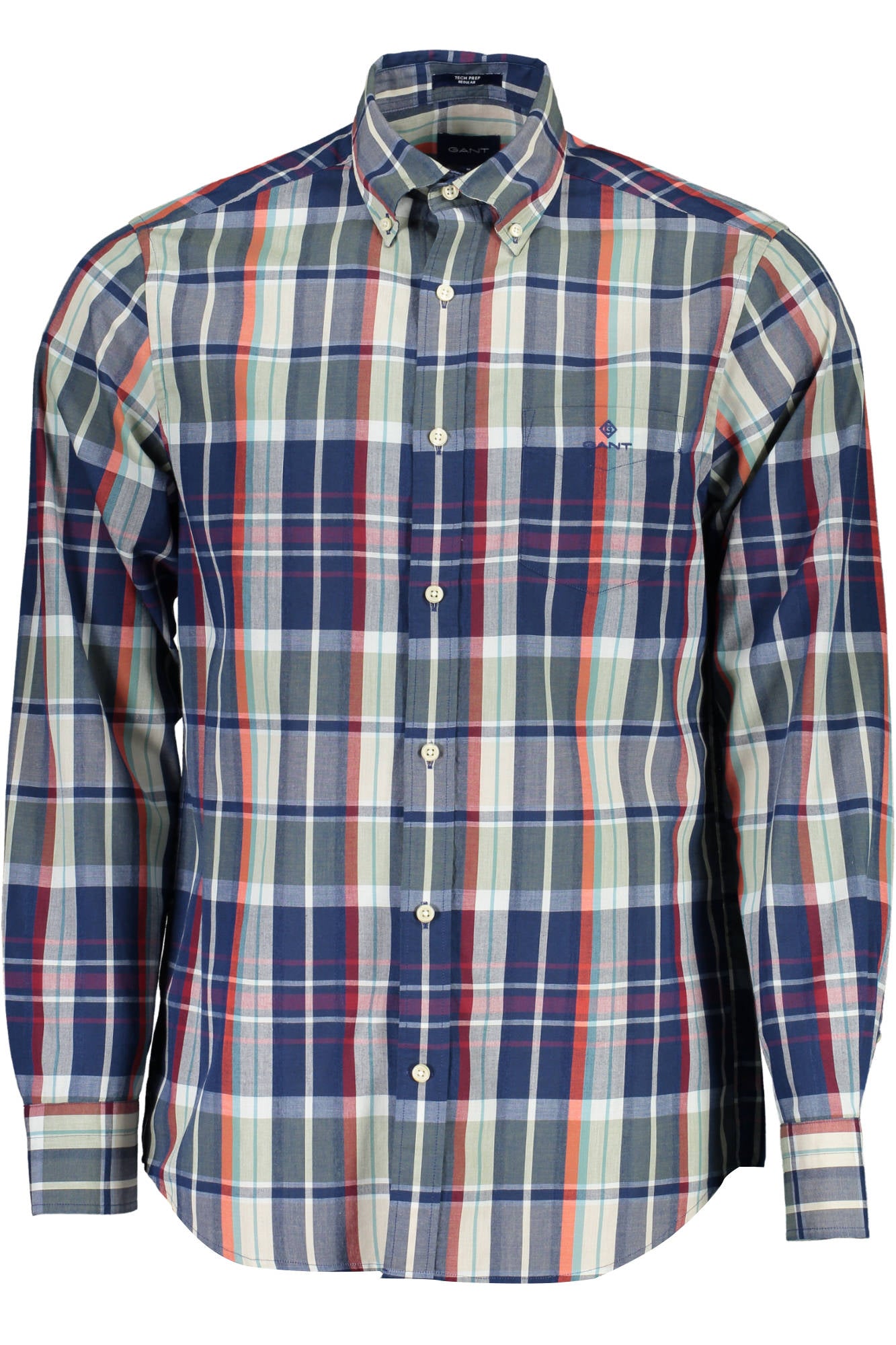 Gant Camicia Maniche Lunghe Uomo Verde""