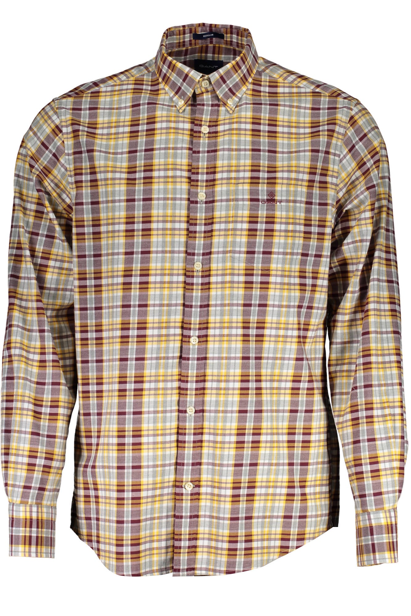 Gant Camicia Maniche Lunghe Uomo Viola