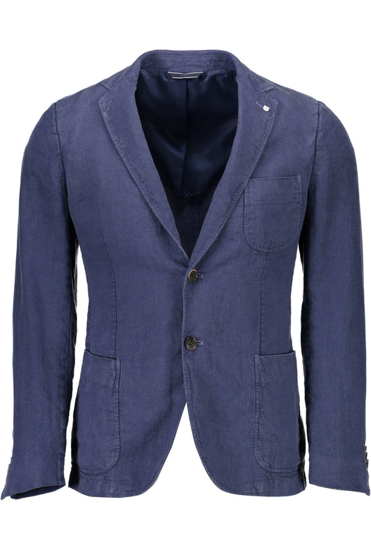 Gant Giacca Classica Uomo Blu