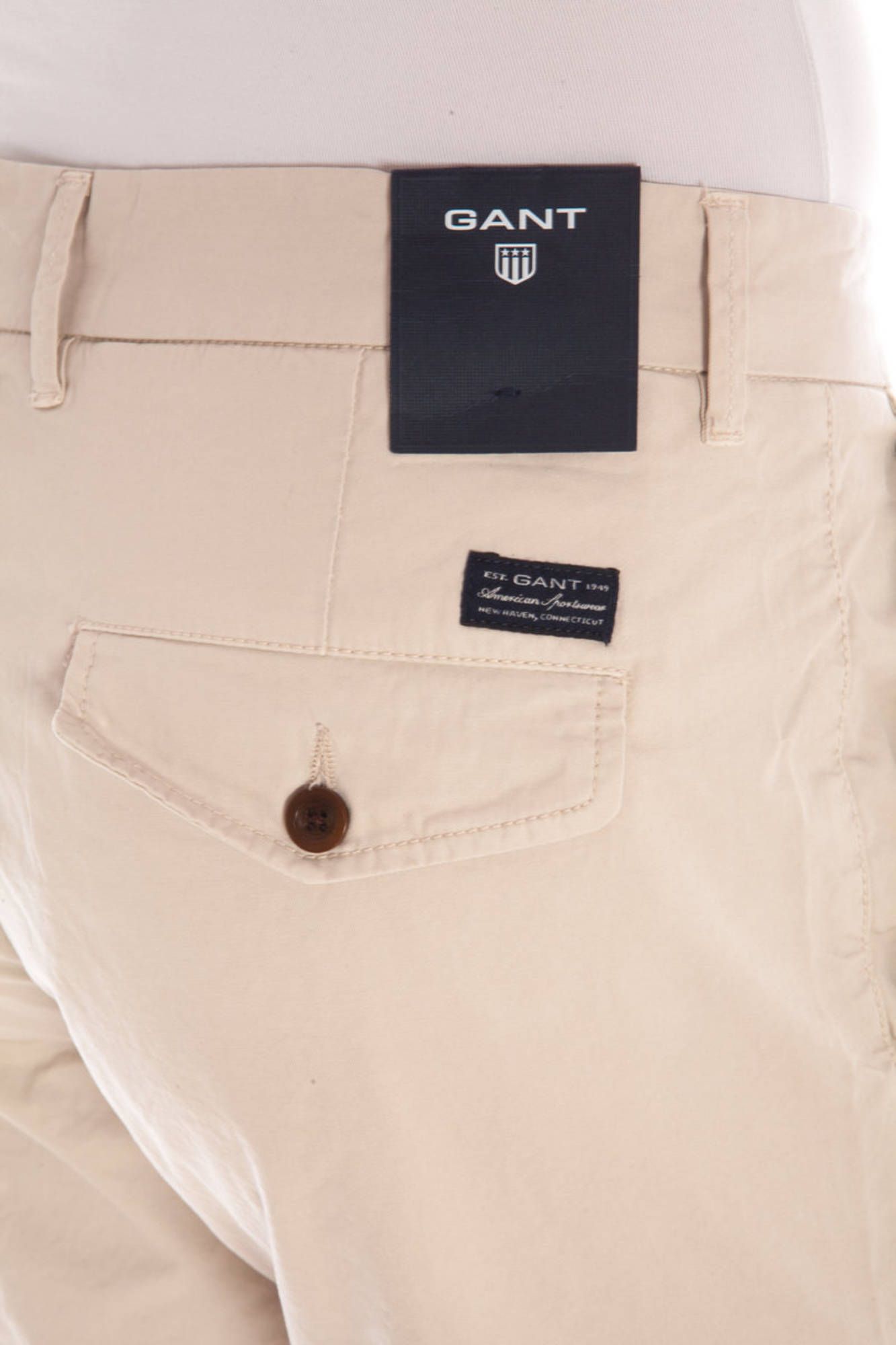 GANT PANTALONE BERMUDA UOMO BEIGE