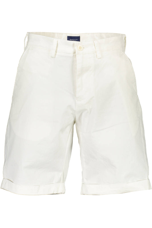 Gant Pantalone Bermuda Uomo Bianco""