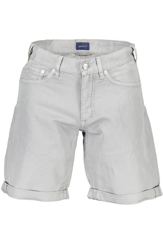 Gant Pantalone Bermuda Uomo Grigio""