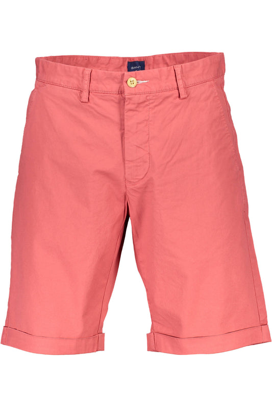 Gant Pantalone Bermuda Uomo Rosso""