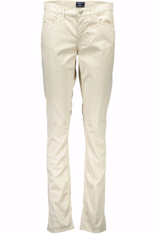 Gant Pantalone Donna Beige""